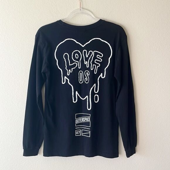 Outerspace Mickey Mouse Skeleton Long Sleeve Shirt - Picture 5 of 7